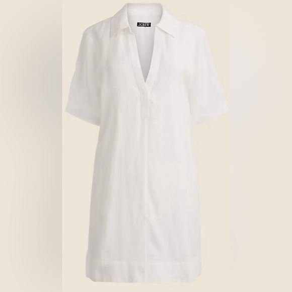 J. Crew Dresses & Skirts - J.Crew| Bungalow popover dress in linen